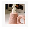 Retro Ceramic Candle Holder - Creative Candlestick for Home Decor, Desktop, and Soft Decoration in INS Style