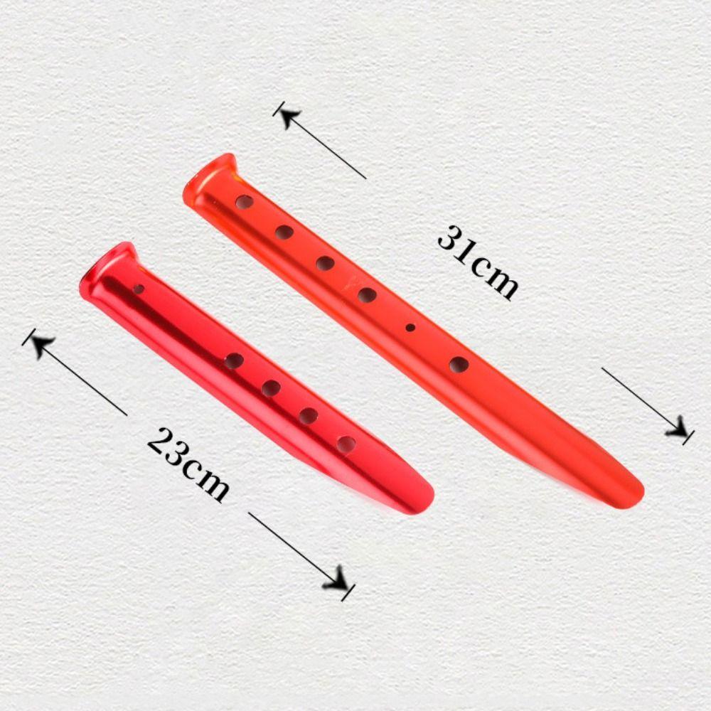 23cm 31cm U-Shaped Tent Nail 5 Colors Sand Peg High Quality Tent Stakes  Outdoor Camping Hiking
