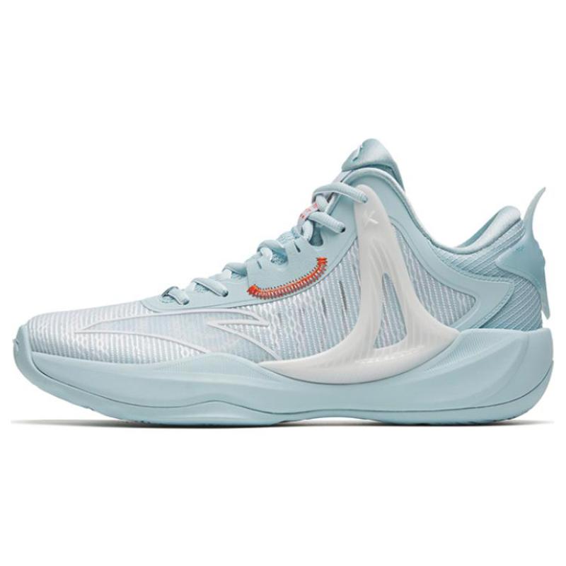 Anta Hussars 8 Abrasion Resistant Breathable Low Top Basketball Shoes Men's Blue White Sneakers 112321603-1