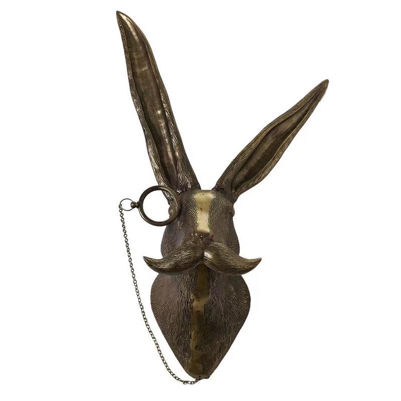 Antique Bronze Animal Pendant Wall Hanging for Home Decor