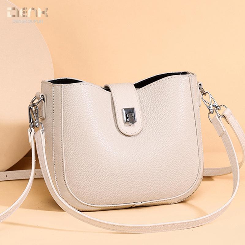 Saddle Bag High-end and Stylish Cowhide Commuting Single-shoulder Underarm Bag, Crossbody Bag Women's Bag
