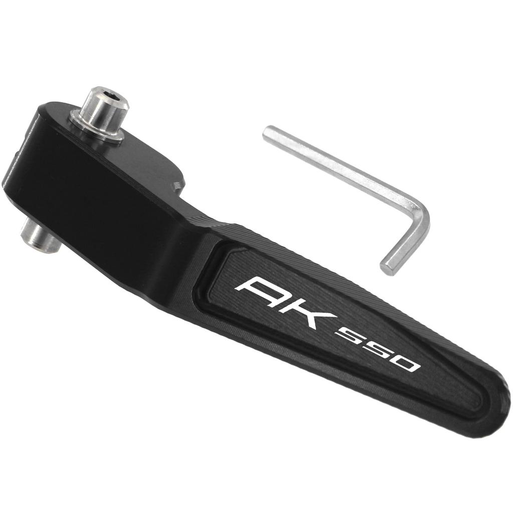 CNC Aluminum Parking Brake Lever Extension For KYMCO AK575 AK550 AK - Labor-Saving Handbrake Handle Motorcycle Modification