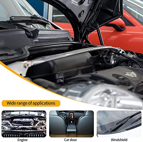 TAORAYO Push Rivets, Automotive Rivets, Plastic Rivets, Trim Clips, Push-in Retaining Clips, Bumper Clips, Fender Clips, for Toyota, Nissan, Mits