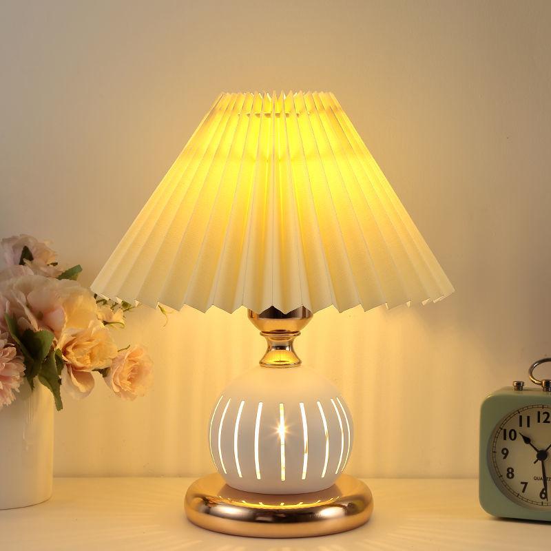 Vintage Girl Nordic Style Crystal Bedside Bedside Bedroom Decoration Table Lamp