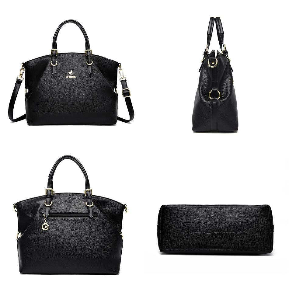 Ægte Luksus Håndtasker Dame Tasker Designer Damer Store Håndtasker Blødt Læder Tote Tasker Til Kvinder Skulder Crossbody Tasker