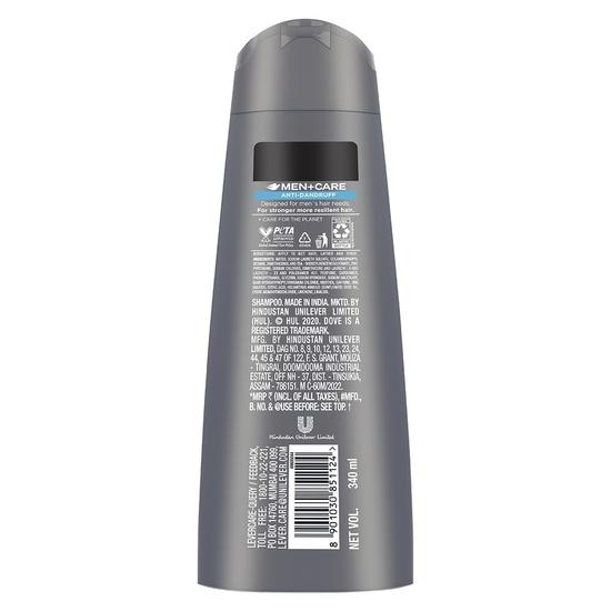 DOVE Men+Care Anti Dandruff 2in1 Shampoo+Conditioner, 340 Ml