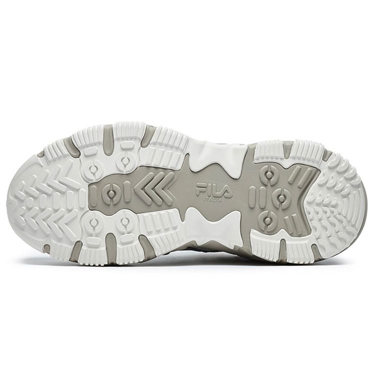 Fila Predator 2 Fabric Leather Retro Comfortable Low-Top Lifestyle Shoes Men Sneakers Gray Green F12M232140FVS