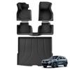 for 2023-2026 BMW X1 (EU version only) TPE 3D Car Floor Mats Trunk/Backrest Pad Odorless Accessories Only Fit Left Hand Driver