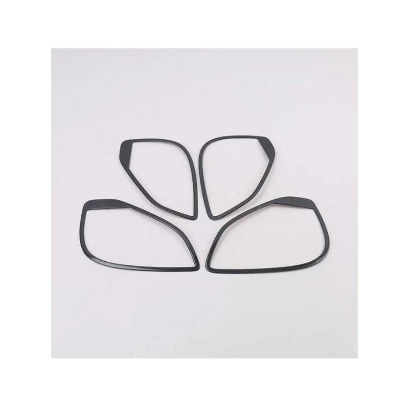 Car Door Ide Audio Speak Sound Cover For Mitsubishi Eclipse Cross 2017 2018    Ring Circle Lamp Trim 4pcs