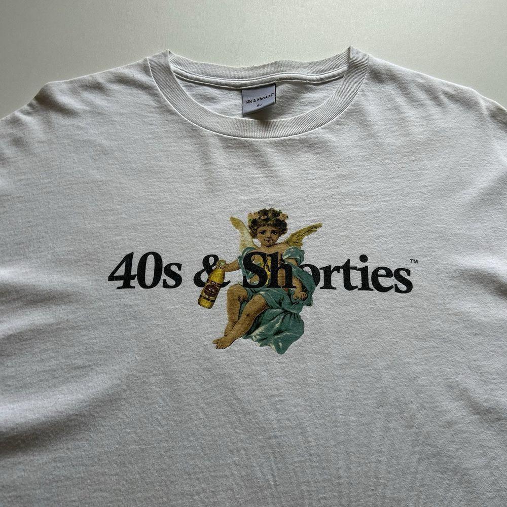 

40 s & Shorties Baby Cherub Art Graphic Men s Unisex T-Shirt L