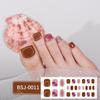 Gel Toenail Stickers Gel Manicure Stickers 3D Phototherapy Nails Semi-cured Toenail Stickers