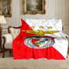 [1pc SL Benfica Blanket] All-Season Blanket - Cozy Blanket for Sofa Couch Home Decoration, Digital Printed Nap Blanket