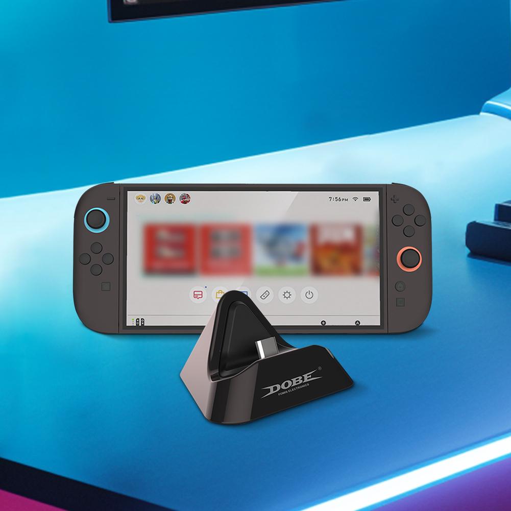 Charging Dock for Nintendo for Switch 2 Portable Charging Stand with USB Type C Charger Port Fast Charging Station Desktop Stand