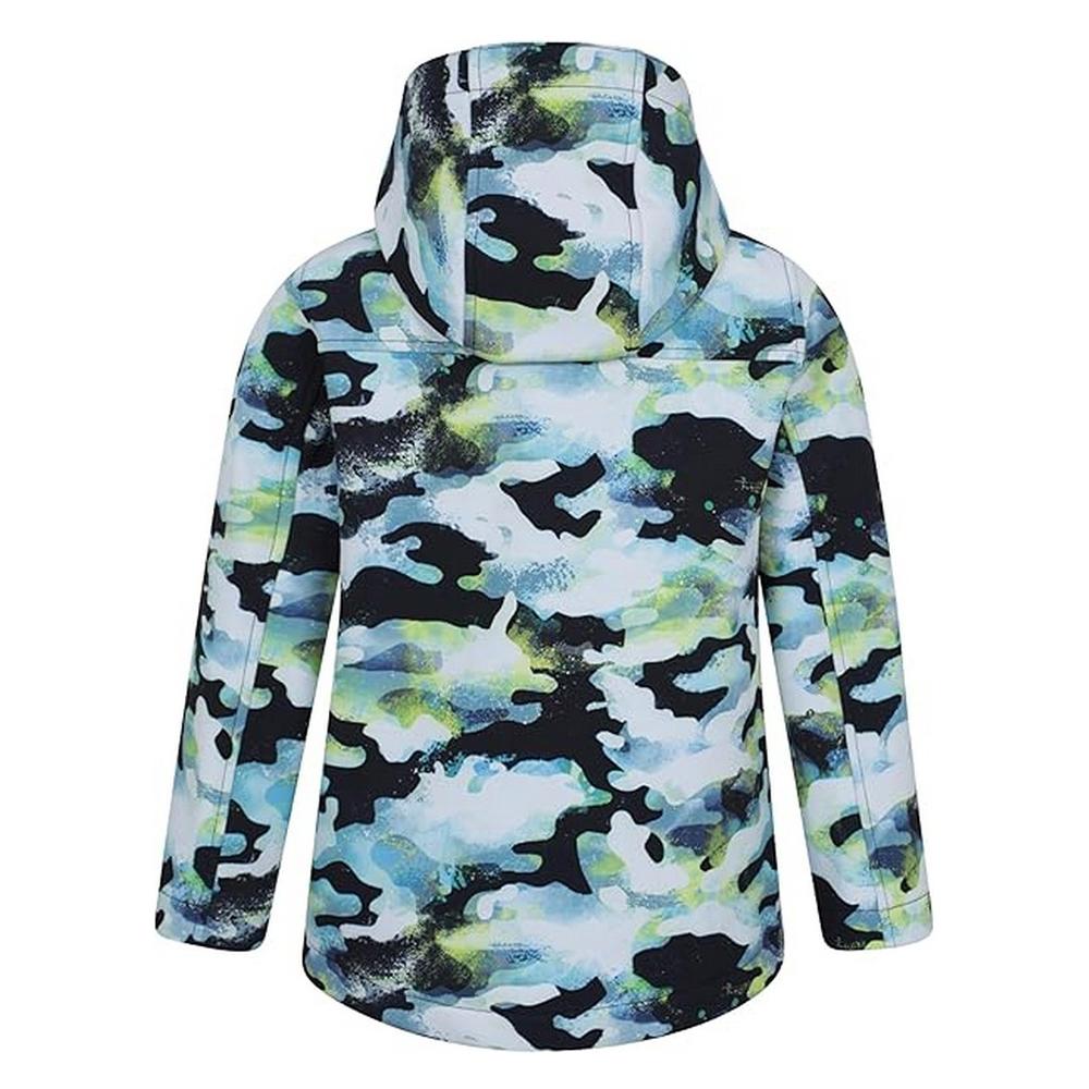 Mountain Warehouse Childrens/Kids Exodus Printed Water Resistant Soft Shell Jacket