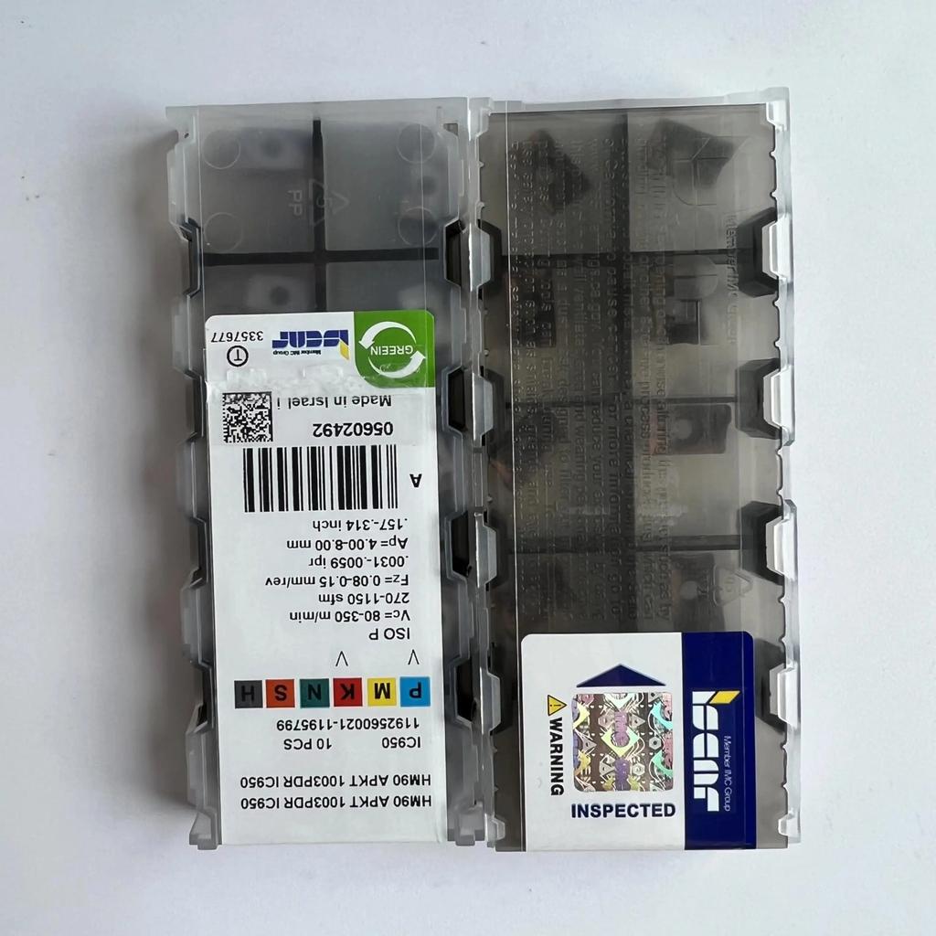 ISCAR / HM90APKT1003PDR IC950 /Industrial indexable Carbide Inserts 10 PCS