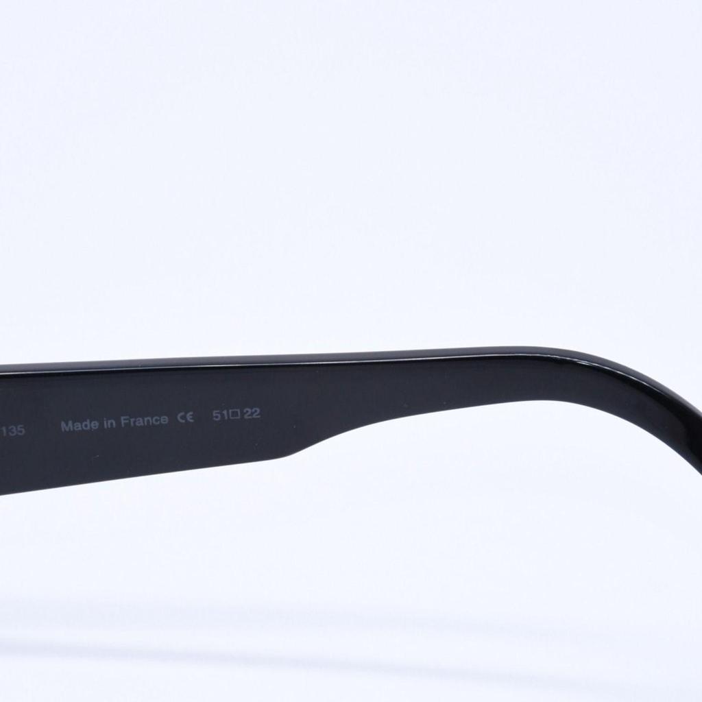 Used CARTIER Sunglasses Eyewear 2385163 Size 5122 135 GP Metal Acetate Black Good Condition Used 4a005072