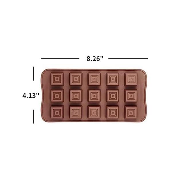 Silicone Molds for Chocolate Non-Stick Chocolate Candy Butter Molds Silicone Chocolate Mold for Delicious Chocolates Baking Tool
