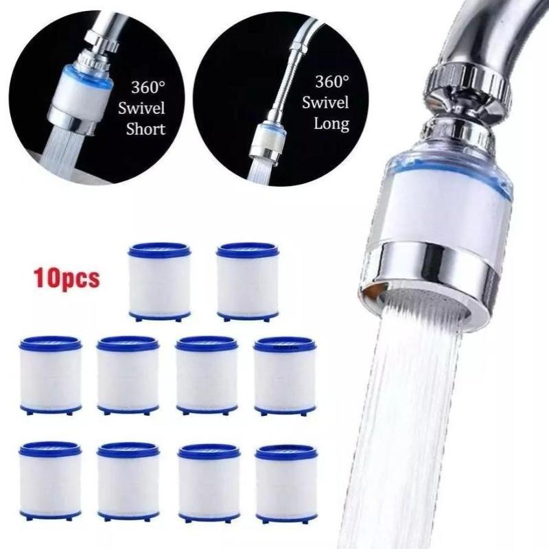 Filtre à Eau Universel pour Robinet Avec Rotation à 360 Degrés Et Filtration Efficace des Impuretés Parfait Pour la Cuisine Salle de Bain Usage Quotidien