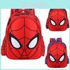 Stylish Spiderman Printed Kids Backpack Featuring Smooth Zipper And Easytoclean Design For School And Travel