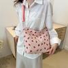 Stylish Korean Sweet Tote Bag In White Pink Brown And Black For Trendy Summer Outfits