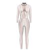 Popular Skeleton Ghost Suit D Digital Printing Halloween Cosplay Suit Women's Jumpsuit