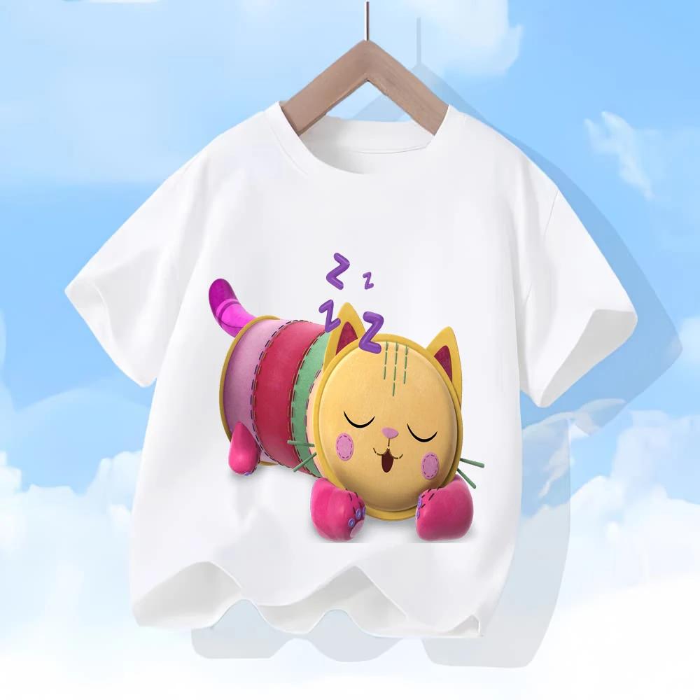 Moda Estampada Gabby's Dollhouse Rainbow Adventure Tričko Dítě Tričko