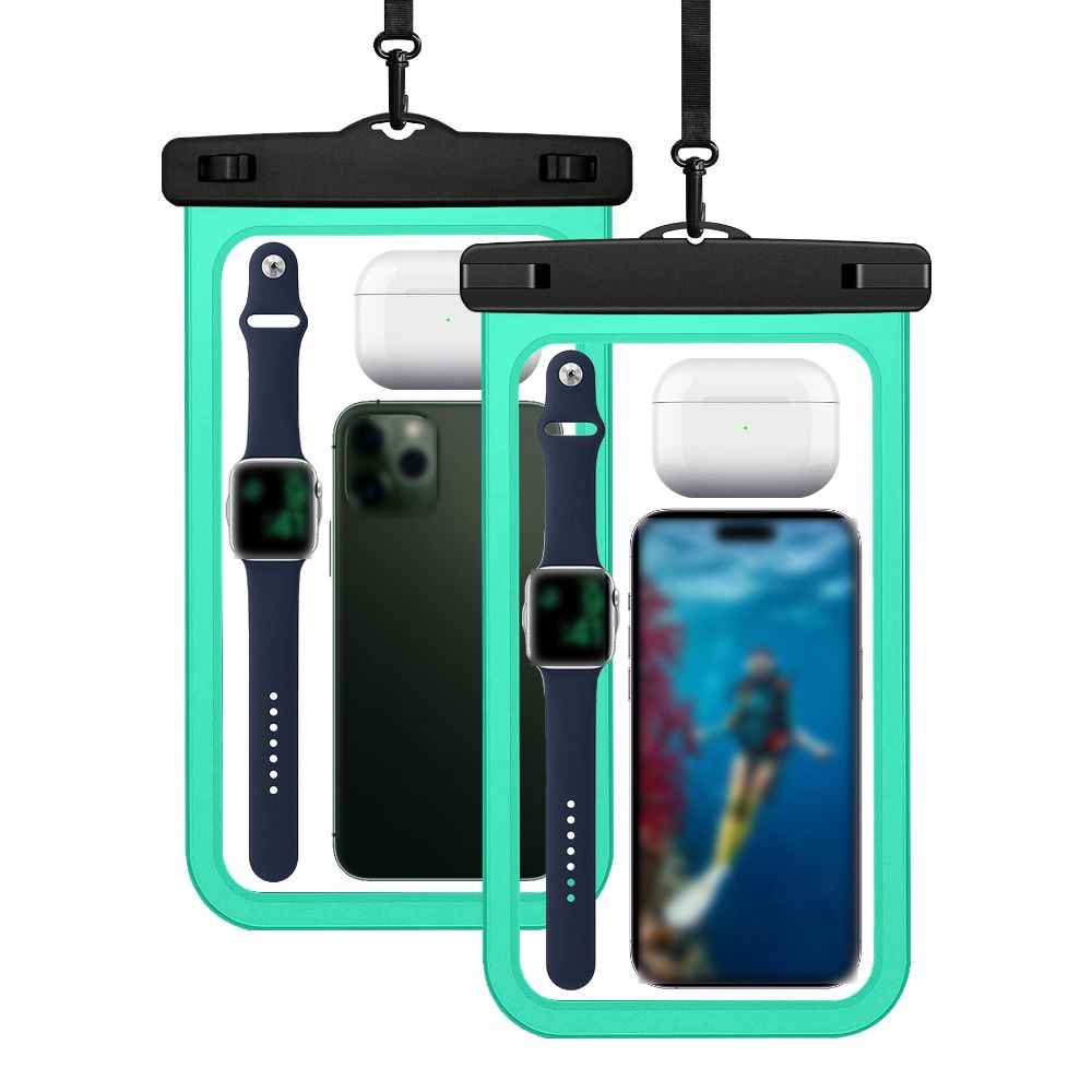 Waterproof Mobile Phone Bag Large Capacity Underwater Dry Bag Phone Protector Pouch Beach Diving