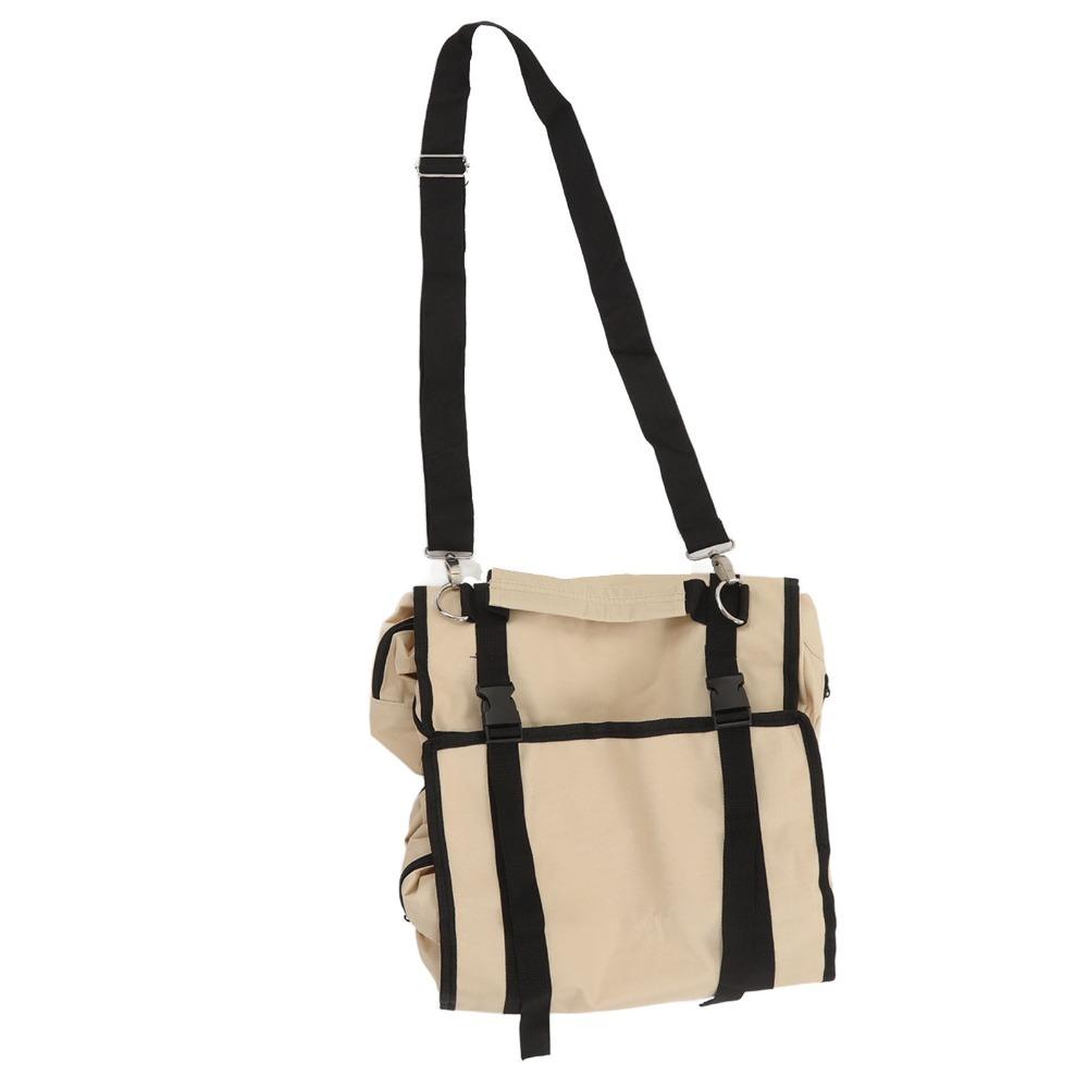 

Large Capacity Roll Up Tool Bag 600D Oxford Cloth Rollable Tool Storage Bag Plumber Tool Carrying бежевий