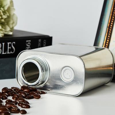 Coffee Bean Airtight Cans Outdoor Camping Tin Box Food-Grade Packaging Storage
