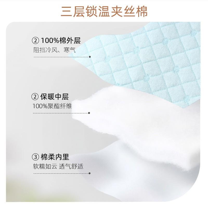 Baby Sleep Sack With Dual Zippers Split Legs Cotton Warm Anti-Kick Design Newborns Toddlers A-Grade Safety