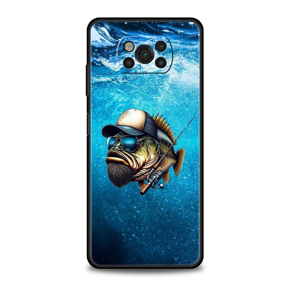 

Hunting Fishing Man Phone Case for Xiaomi Poco F7 F6 F5 F4 F3 X6 X5 X4 X3 NFC F7 Ultra M4 C51 C55 GT 5G Soft TPU Cover Funda Bag Poco F7 Pro