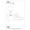 Lampa Biurkowa Ariz 1 E27 Naturalne Drewno Wood Sollux Sl.0677