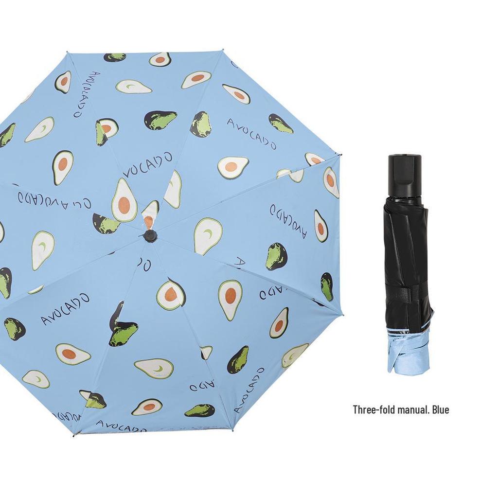 Parasol con Logo Personalizado Paraguas Plegable de Dibujos Animados - Doble Uso, Anti-UV, Para Lluvia o Sol