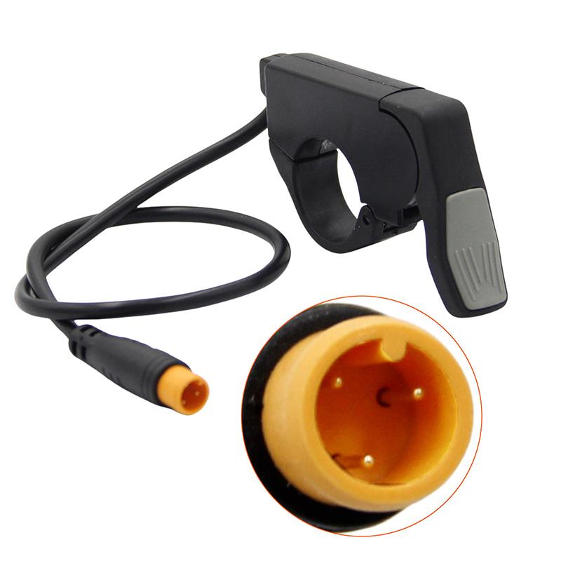 

3Pin Universal Finger Throttle KD03 36V 48V 60V Electric Bicycle Scooter Accelerator Left Right 22mm Handlebar Accessories
