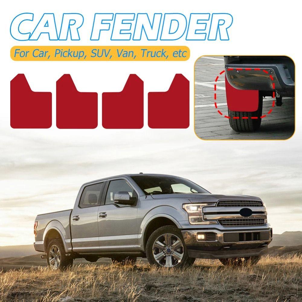 4Pcs High-quality Car Splash Guard Universal Wheel Mud Flaps Classic Car Fender Set  SUV