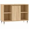 VidaXL Armoire salle de bain chêne sonoma 80x33x60cm bois d'ingénierie 831623