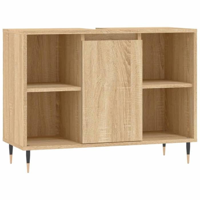 VidaXL Armoire salle de bain chêne sonoma 80x33x60cm bois d'ingénierie 831623