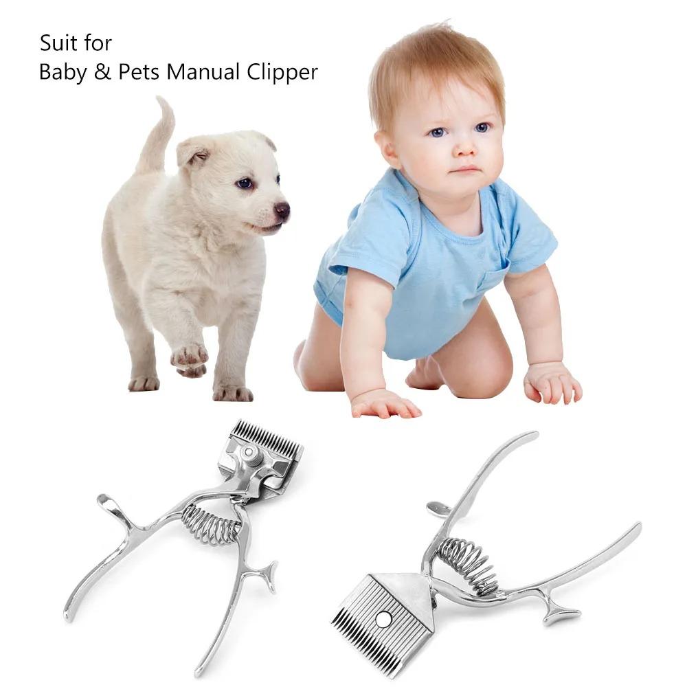 Pet Hair Trimmer Clipper For Dogs And Cats,portable Handheld Manual Clipper Shaver Razor Cutter For Pet Accessories