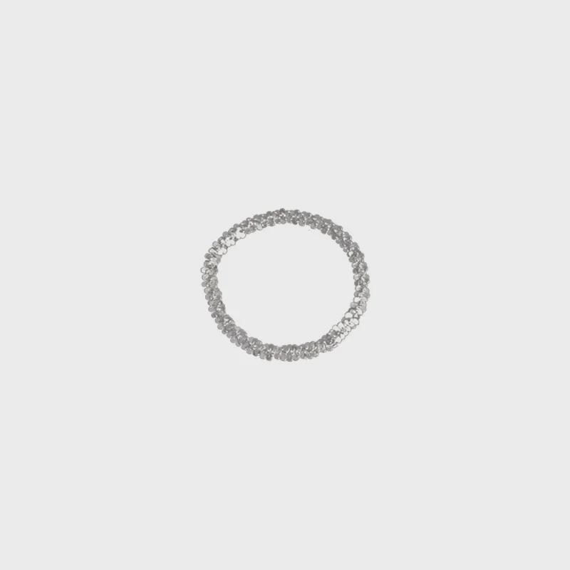 Bague index scintillante ciel étoilé 2021 – Design minimaliste tendance pour femme