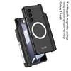 Magsafe Magnetic Hinge Pen Holder Stand Case For Samsung Galaxy Z Fold 6 5 4 3 With Screen Protector Film Cover For Fold6 Fold5