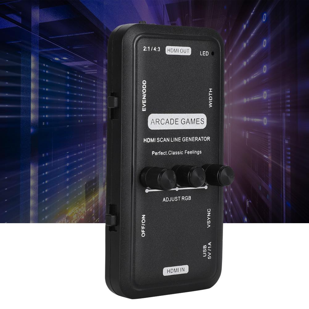 Portable HDMI Video Image Scan Line Generator for ARCADE GAMES