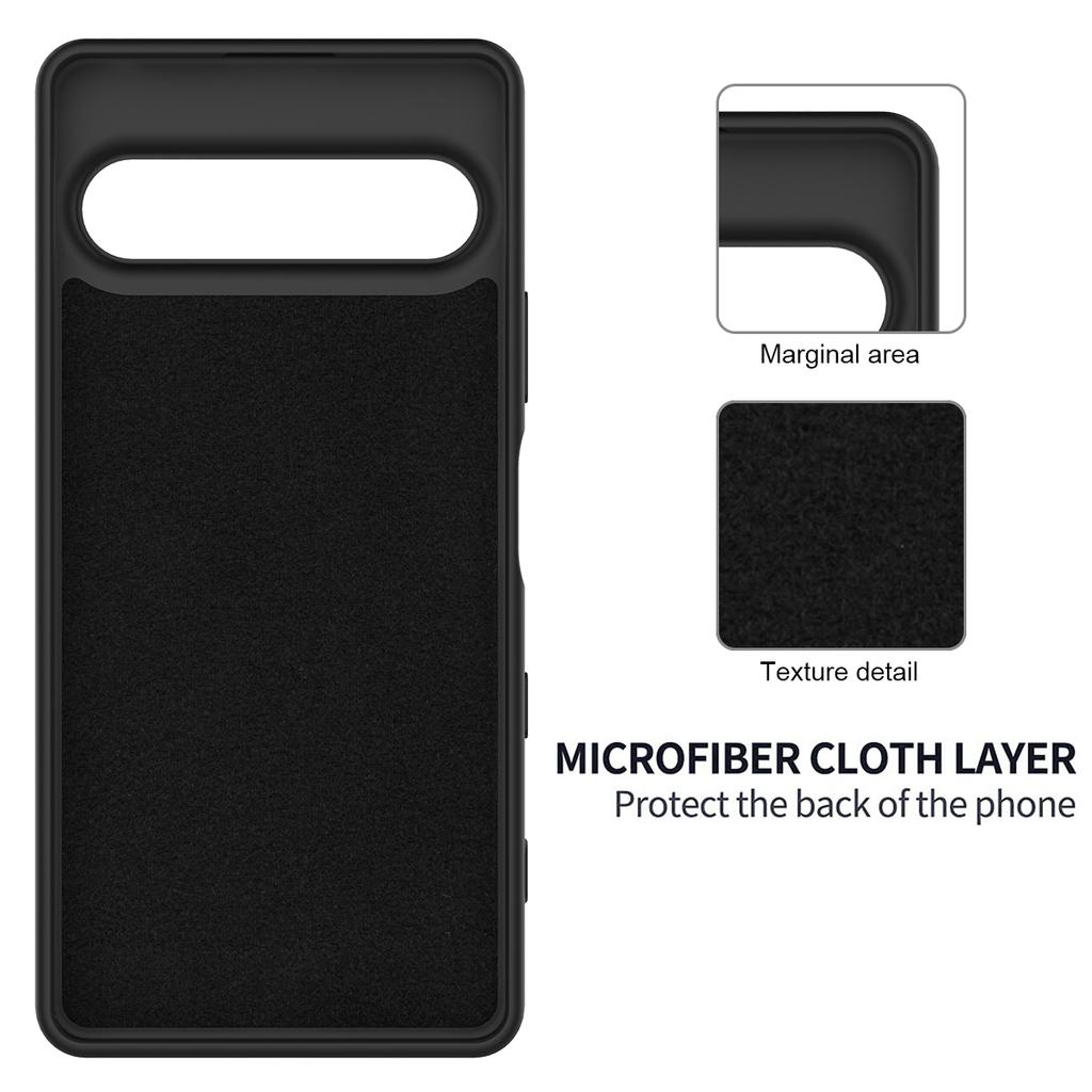 For Sony Xperia 10 VII Liquid Silicone Case Phone Back Cover with Hand Strap