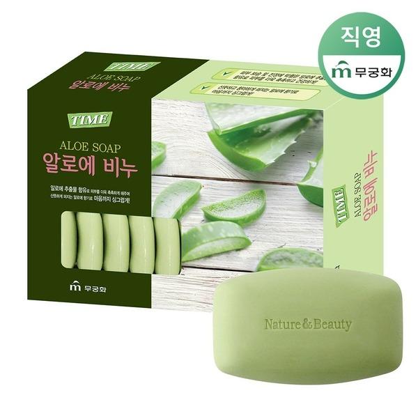 mugunghwa time aloe soap (16 pieces)