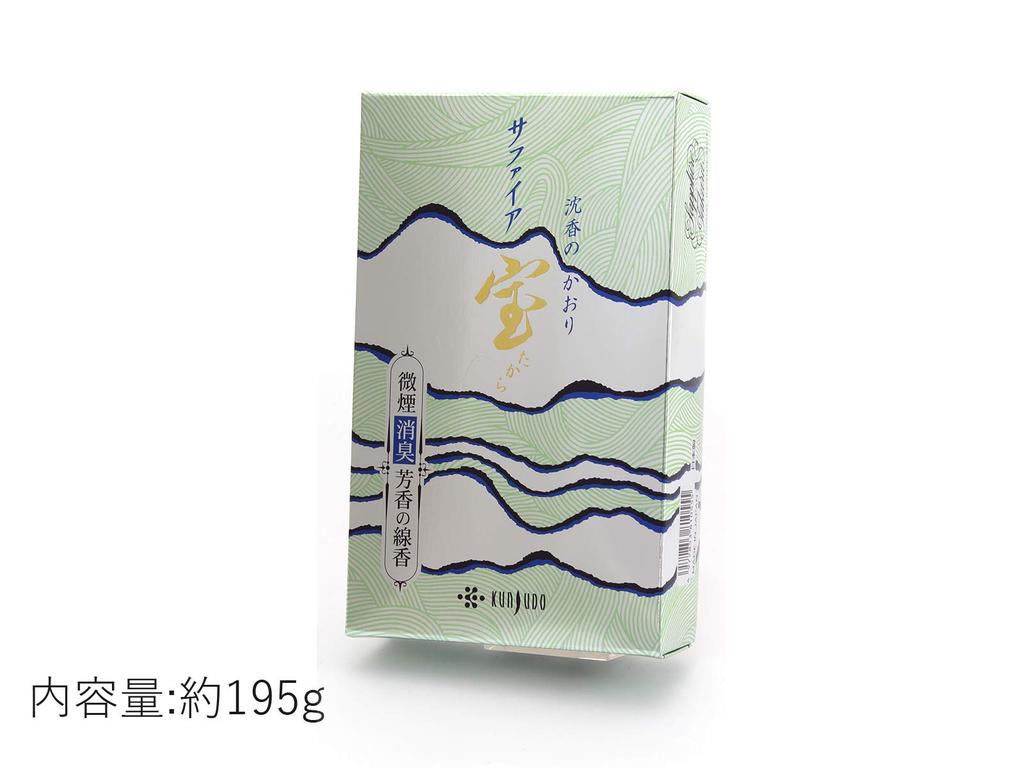 Treasure Sapphire Incense with the Mysterious Aroma of Agarwood and Low Smoke