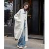 Mocana Women's Elegant Long Wool Blend Coat