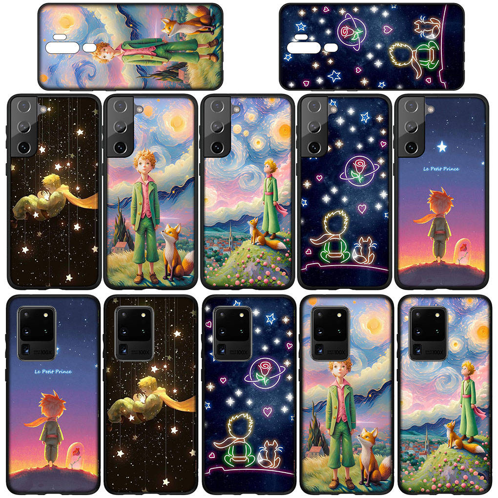 Phone Case for Samsung Galaxy S25 S24 S23 iPhone 16 15 Xiaomi Redmi Note 14 13 12 16E X 11 Pro Max OPPO Moto A4 14C 13C Huawei The Little Prince Cover