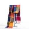 Plaid Long Scarf Winter Warm Cashmere Women Pashmina Foulard Bandana Scarves Female Luxury Hijab Tassel Shawl Wraps  New