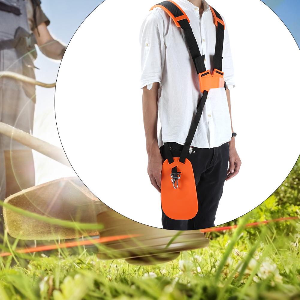 Garden Pruner Harness Strap Double Shoulder Padded Strap for Lawn Mower Trimmer