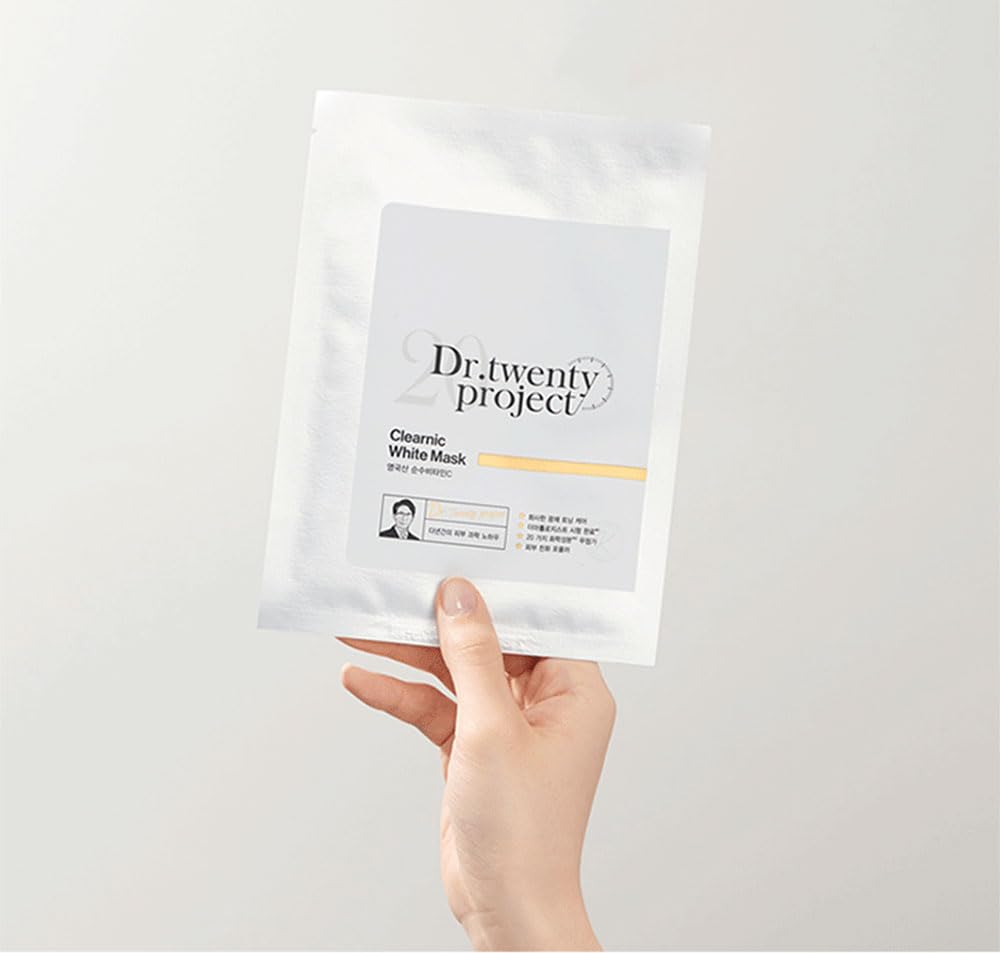 Award Clearnic White Mask 30ml X 10 Masks Korean Cosmetics Best Cosmetics [Dr.twentyproject][LDK Winner]