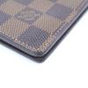 LOUIS VUITTON Portefeiulle Marco Bi-Fold Wallet N61675 Brown Damier canvas mens Used